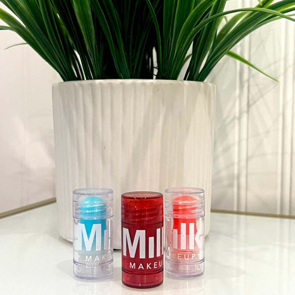 Milk Makeup Mini 3 piece set Cooling Water Depuff Under Eye Stick